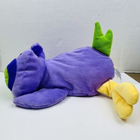 Animal Adventure Purple Owl Bird Plush Floppy Stuffed Animal Toy Pillow 15” 2018 - Picture 4 of 12